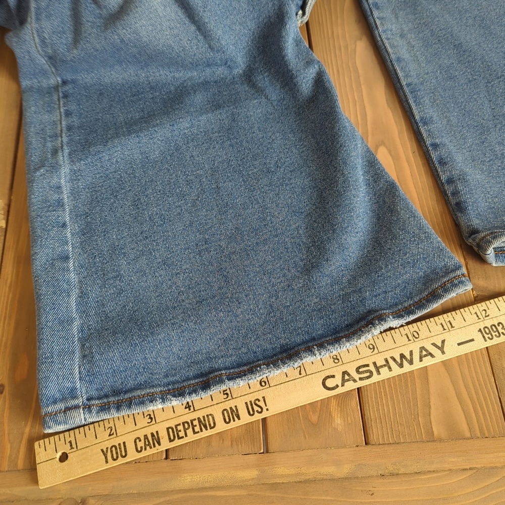 High Rise Flared Bootcut Distressed Jeans - Picture 9 of 11